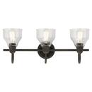 Kichler Lighting Olde Bronze 75W 3-Light Medium E-26 Incandescent Vanity Fixture 