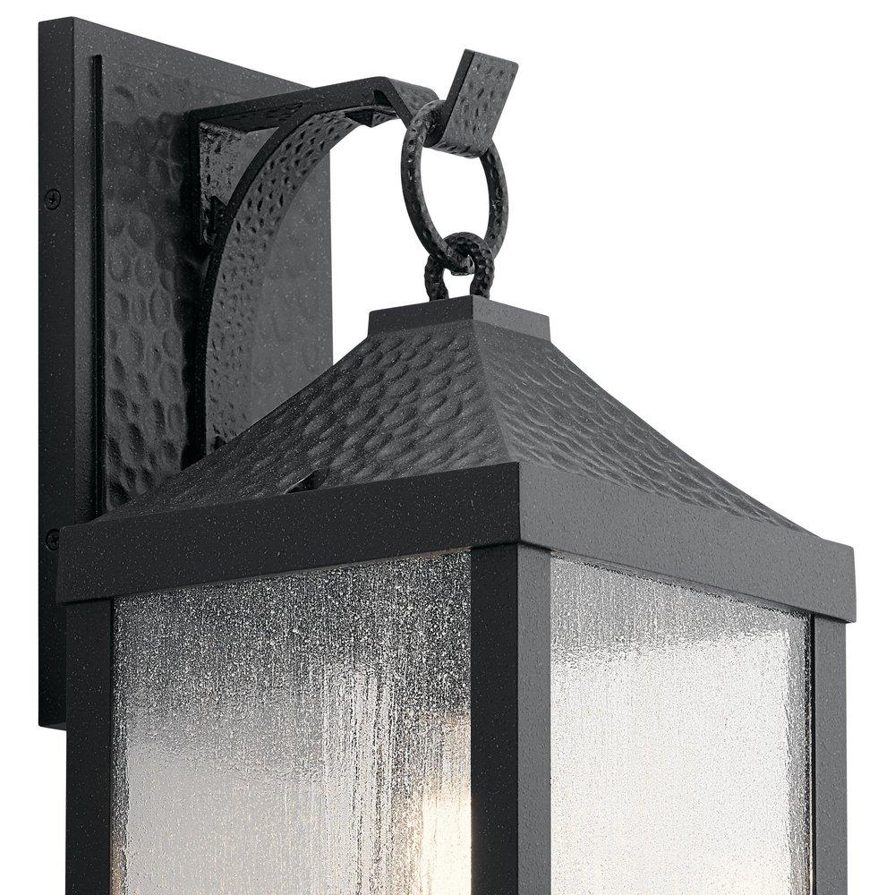 Kichler Lighting Distressed Black 150W 1-Light 21-1/4 in. Outdoor Wall Sconce 