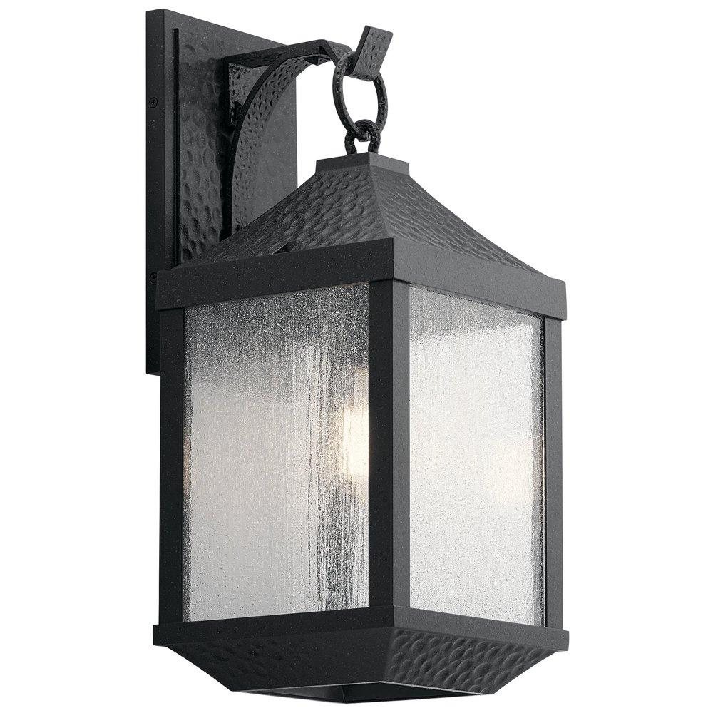 Kichler Lighting Distressed Black 150W 1-Light 21-1/4 in. Outdoor Wall Sconce 