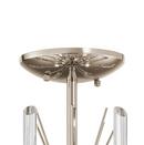 Kichler Lighting Polished Nickel 60W 4-Light Candelabra E-12 Incandescent Semi-Flush Mount Ceiling Fixture 
