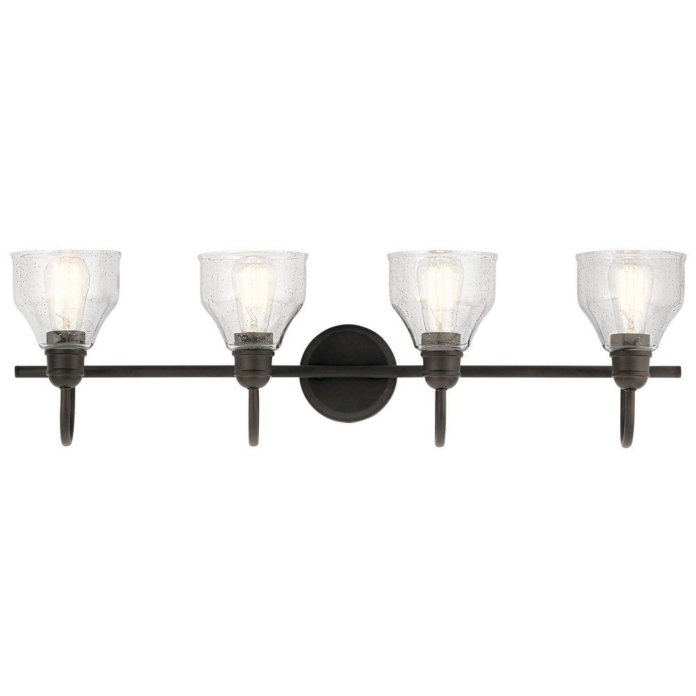 Kichler Lighting Olde Bronze 75W 4-Light Medium E-26 Incandescent Vanity Fixture 