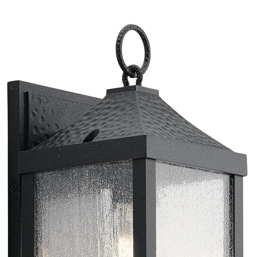 Kichler Lighting Distressed Black 75W 1-Light 13-1/2 in. Outdoor Wall Sconce 