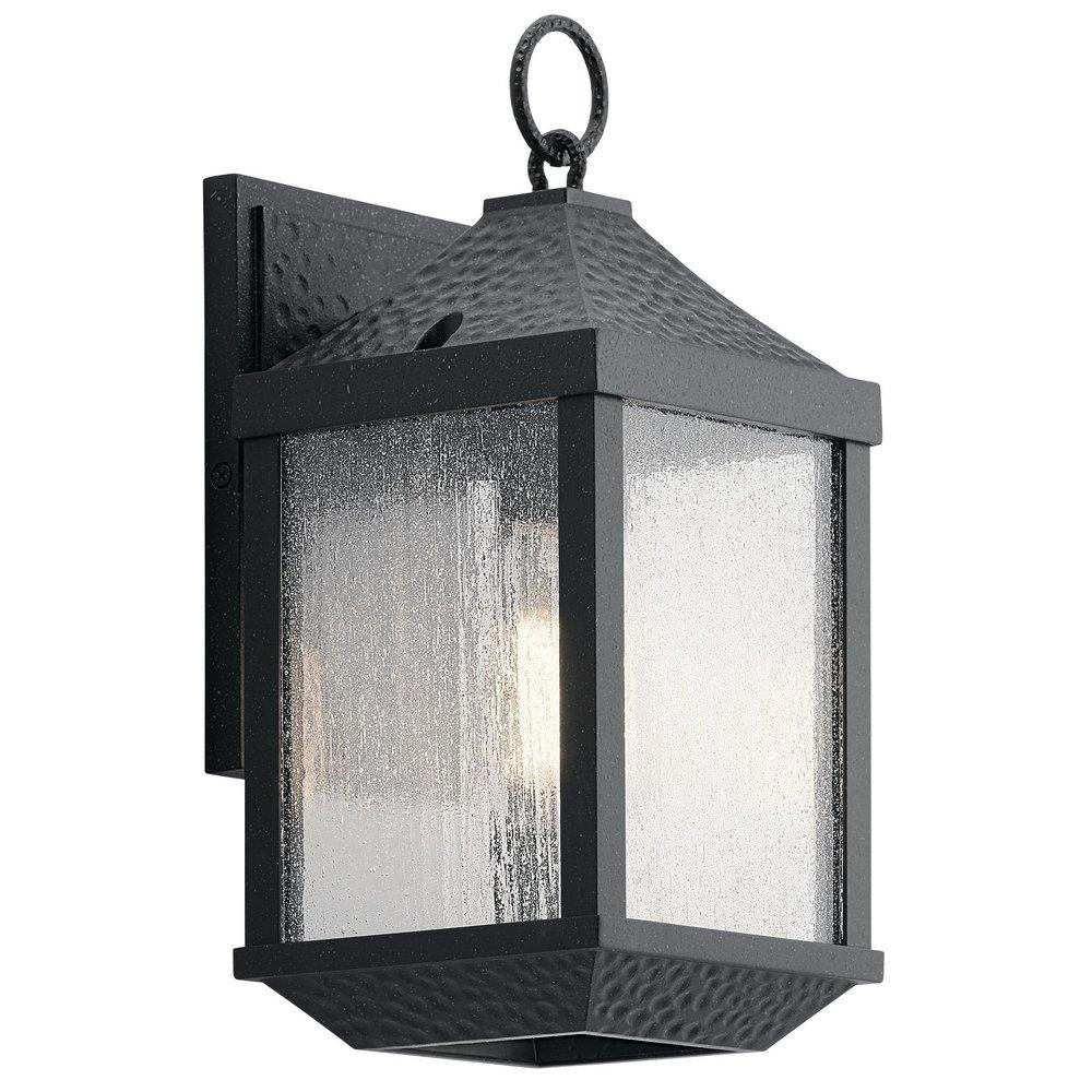Kichler Lighting Distressed Black 75W 1-Light 13-1/2 in. Outdoor Wall Sconce 