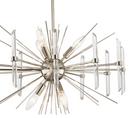 Kichler Lighting Polished Nickel 60W 6-Light Candelabra E-12 Incandescent Chandelier 