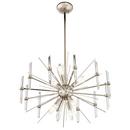 Kichler Lighting Polished Nickel 60W 6-Light Candelabra E-12 Incandescent Chandelier 