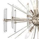 Kichler Lighting Polished Nickel 60W 6-Light Candelabra E-12 Incandescent Chandelier 