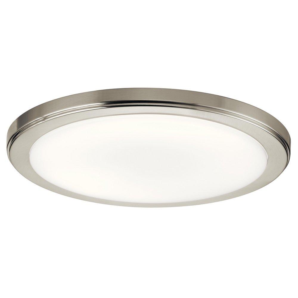 Kichler Lighting Brushed Nickel 13 in. 24W 1-Light Integrated LED Flush Mount Ceiling Fixture 
