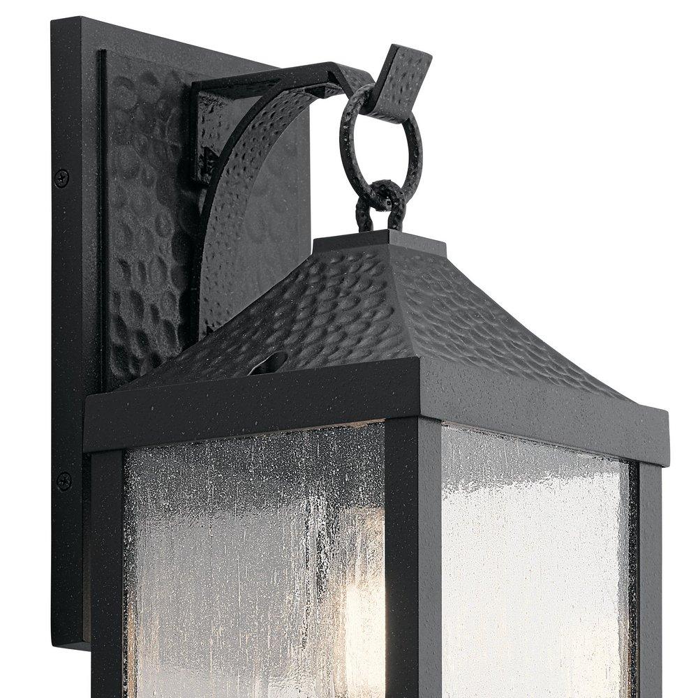 Kichler Lighting Distressed Black 100W 1-Light 17-3/4 in. Outdoor Wall Sconce 