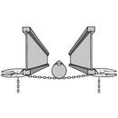 Malco Steel Pipe and Duct Holder 