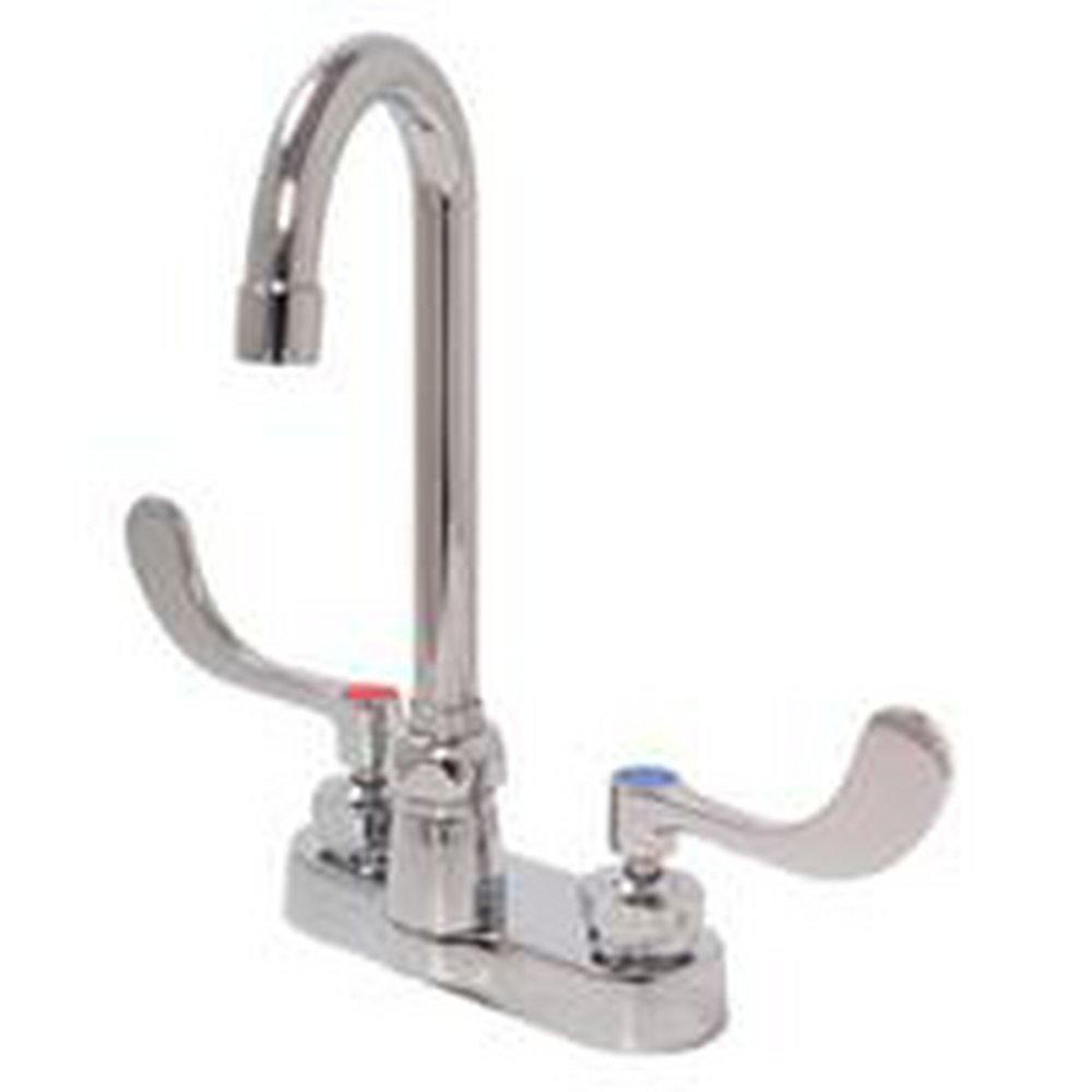 Zurn Chrome Plated Two Handle Centerset Bathroom Sink Faucet 