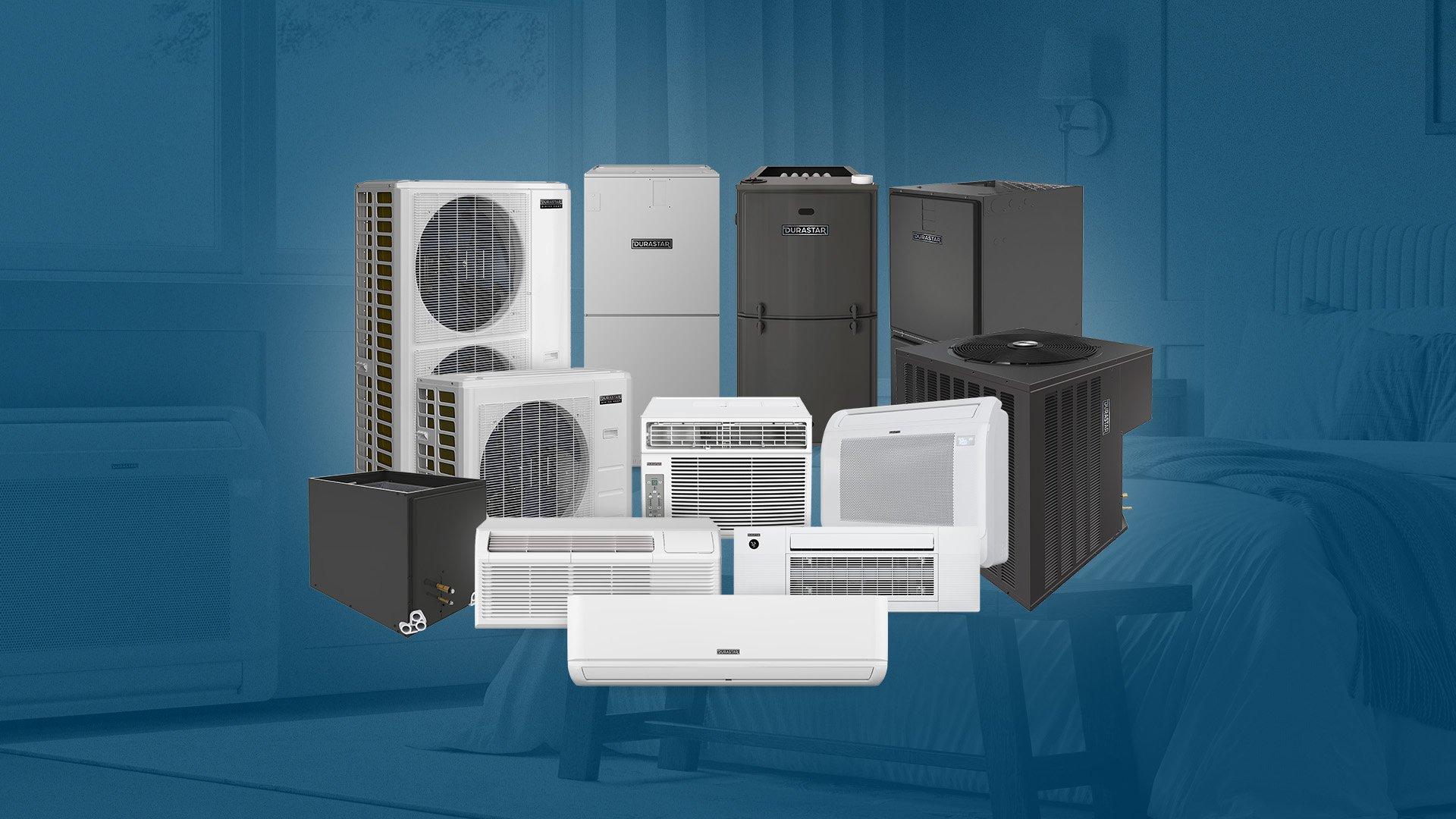 Silo image of Durastar HVAC products