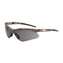 Polycarbonate and PVC Camouflage Frame Safety Glasses with Grey Anti-scratch Lens