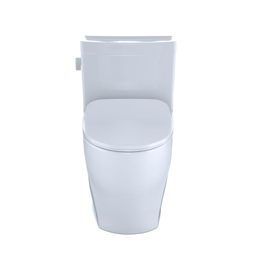 TOTO Cotton 1.28 gpf Elongated One Piece Toilet 
