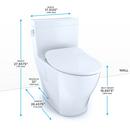 TOTO Cotton 1.28 gpf Elongated One Piece Toilet 