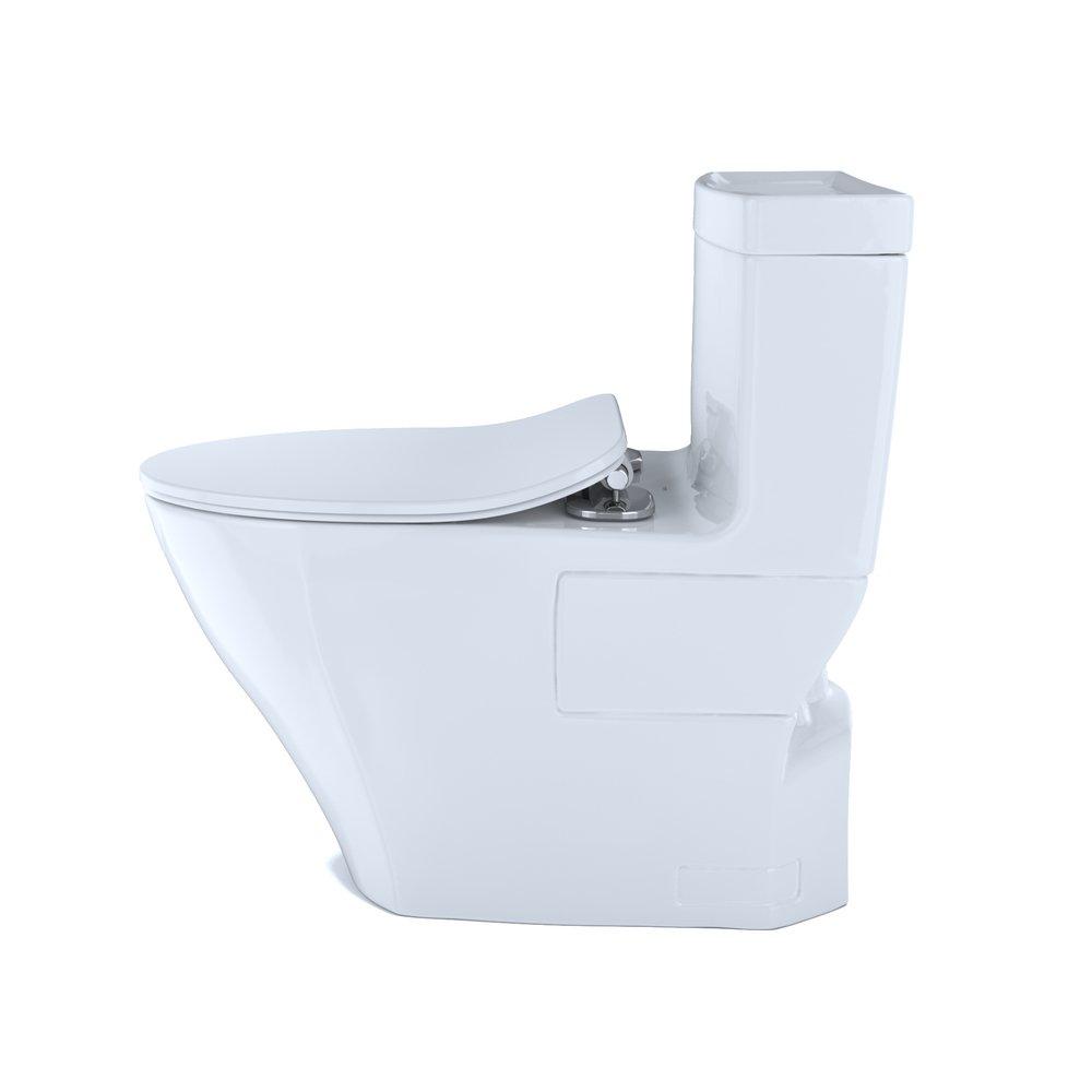 TOTO Cotton 1.28 gpf Elongated One Piece Toilet 