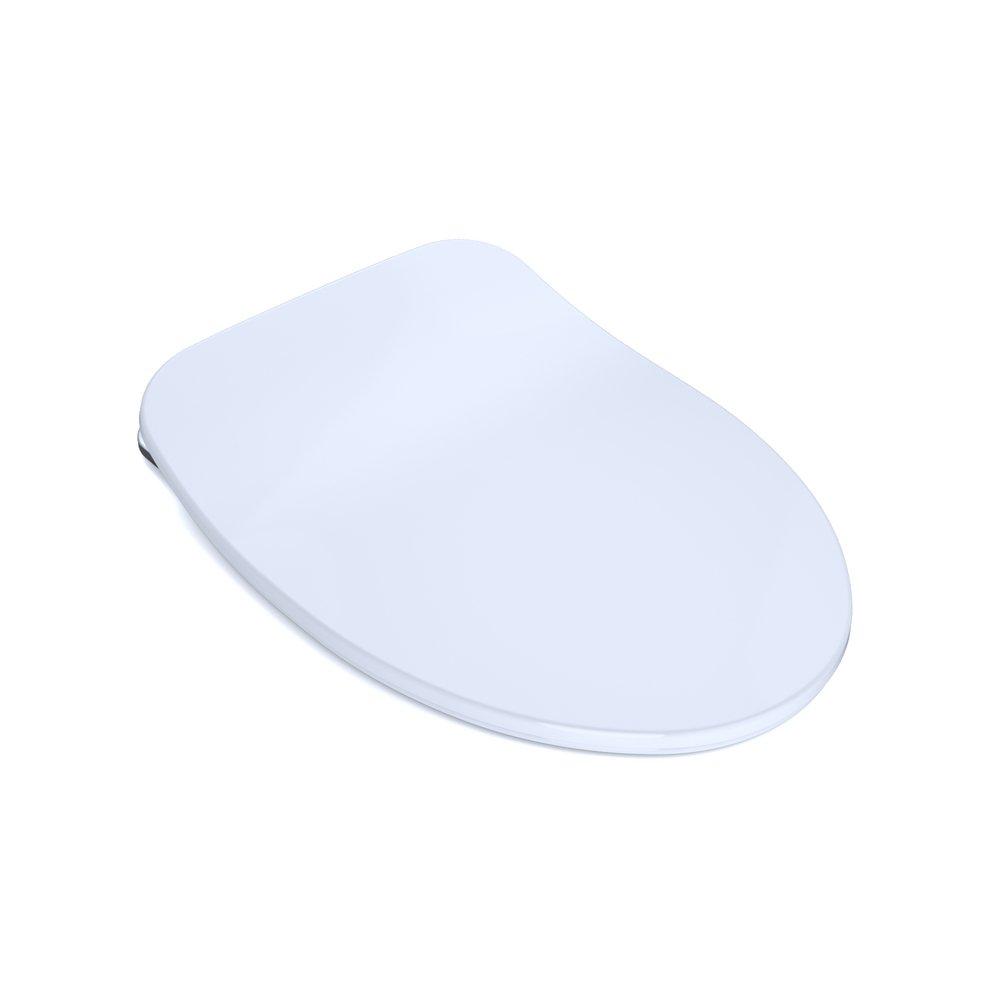 TOTO Cotton Elongated Closed Front Toilet Seat with Cover in Cotton 