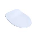 TOTO Cotton Elongated Closed Front Toilet Seat with Cover in Cotton 