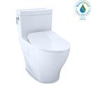 TOTO Cotton 1.28 gpf Elongated One Piece Toilet 