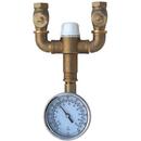 Speakman Rough Brass Thermostat Mixing Valve in Rough Brass 