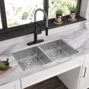 Elkay Polished Satin 33 x 22 in. Stainless Steel Double Bowl Dual Mount Kitchen Sink in Polished Satin 