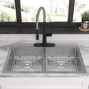 Elkay Polished Satin 33 x 22 in. Stainless Steel Double Bowl Dual Mount Kitchen Sink in Polished Satin 