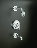 KOHLER Matte Black Single Handle Single Function Bathtub & Shower Faucet (Trim Only) 