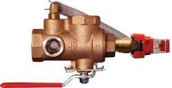 1-1/4 in. NPT Bronze Test and Drain Sprinkler Valve with 7/16 in. Orifice