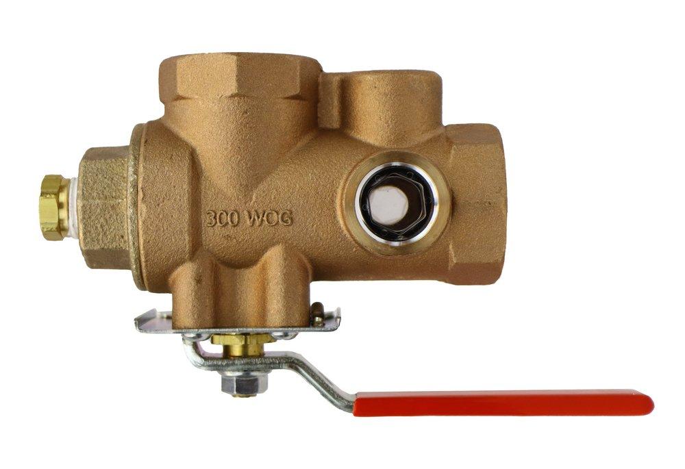 AGF Manufacturing NPT Bronze Test and Drain Valve 