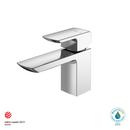 Single Handle Monoblock Bathroom Sink Faucet in Polished Chrome