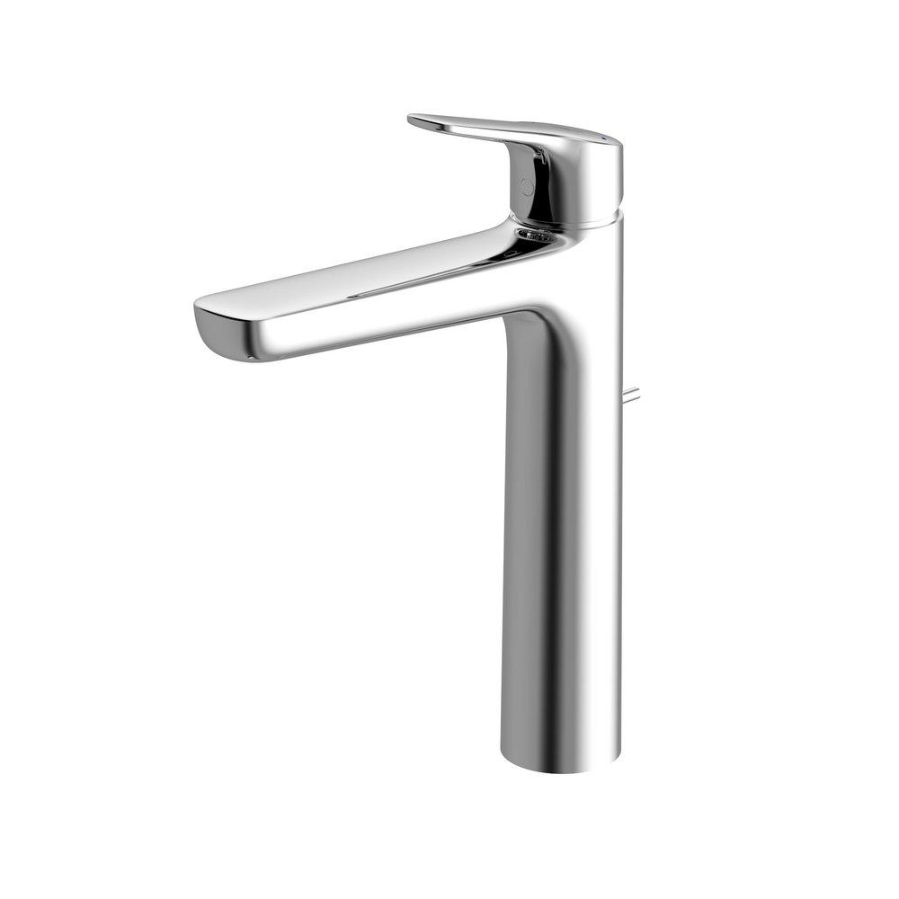 TOTO Polished Chrome Single Handle Vessel Filler Bathroom Sink Faucet Lever Handle 