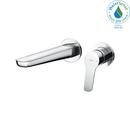 TOTO Polished Chrome Single Handle Wall Mount Widespread Bathroom Sink Faucet 