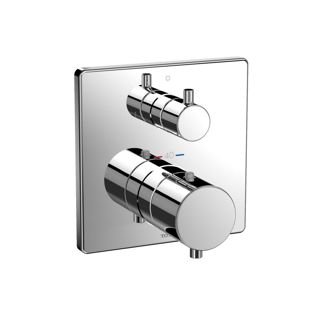 TOTO Polished Chrome Thermostatic Mixing Valve with 2-way Diverter 