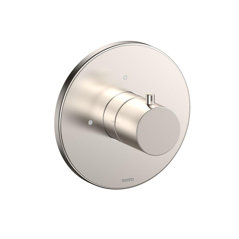 TOTO Brushed Nickel 3-3/8 in. Brass Valve Trim for TBN01104U Valve 
