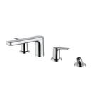 TOTO Polished Chrome Two Handle Roman Tub Faucet (Trim Only) 