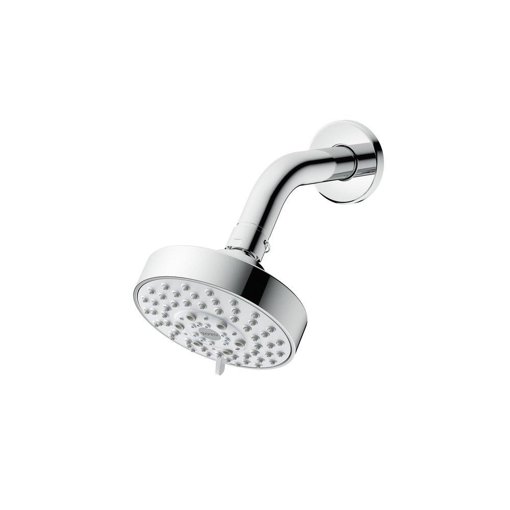 TOTO Polished Chrome Multi Jet Showerhead 