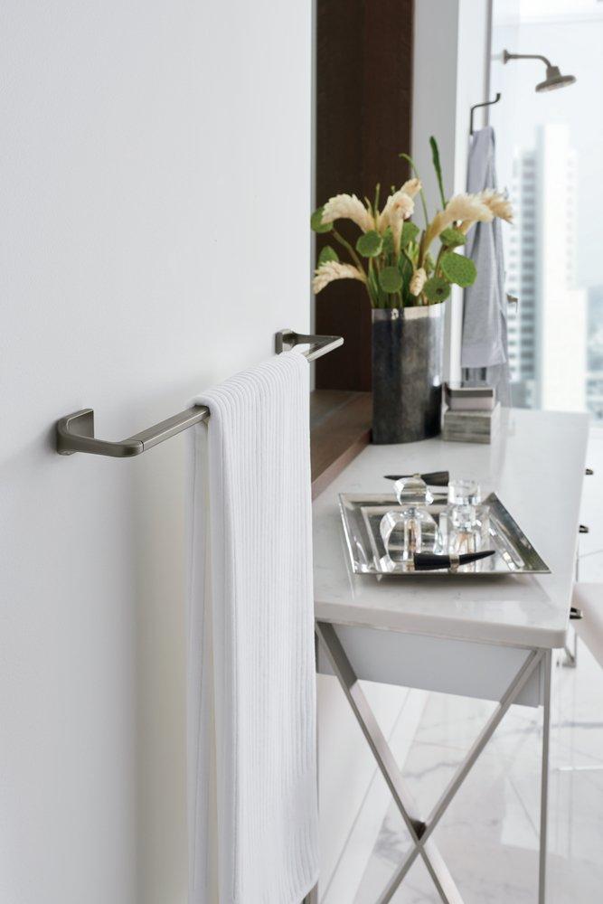 Brizo Luxe Steel 2-Hook Robe Hook 