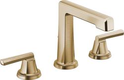 Two Handle Widespread Bathroom Sink Faucet in Brilliance&reg; Luxe Gold&reg; (Handles Sold Separately)