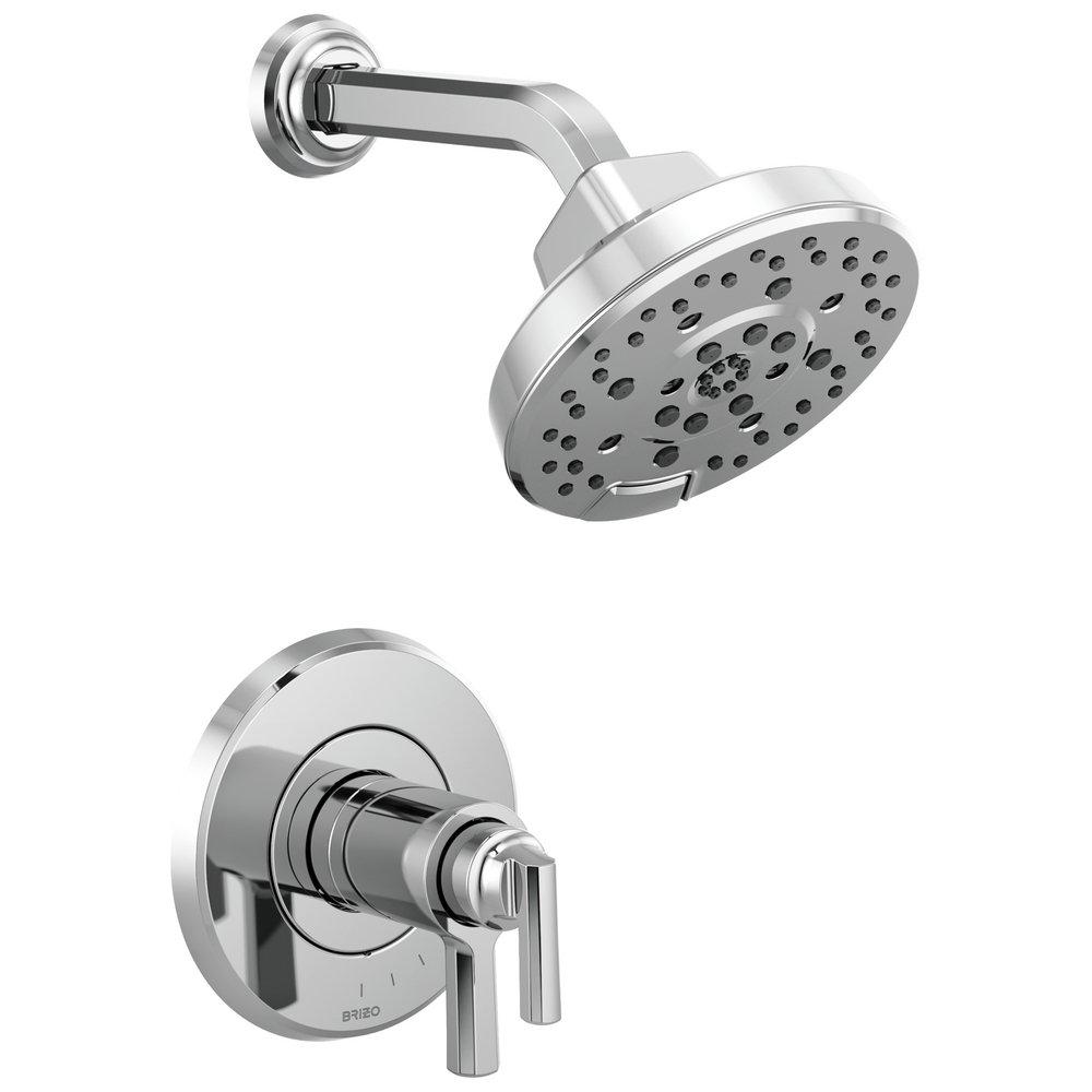 Brizo Chrome Two Handle Multi Function Shower Faucet (Trim Only) 