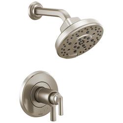 Two Handle Multi Function Shower Faucet in Luxe Nickel (Trim Only)