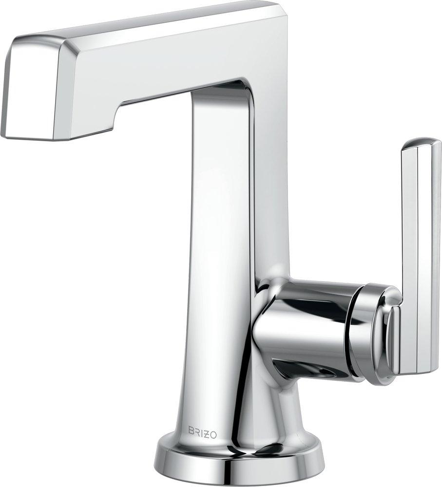 Brizo Chrome Single Handle Monoblock Bathroom Sink Faucet Lever Handle 