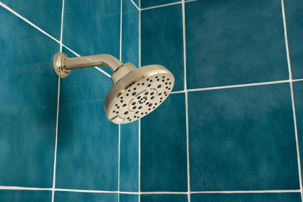 Brizo Polished Nickel 7-3/4 in. Shower Arm and Flange 