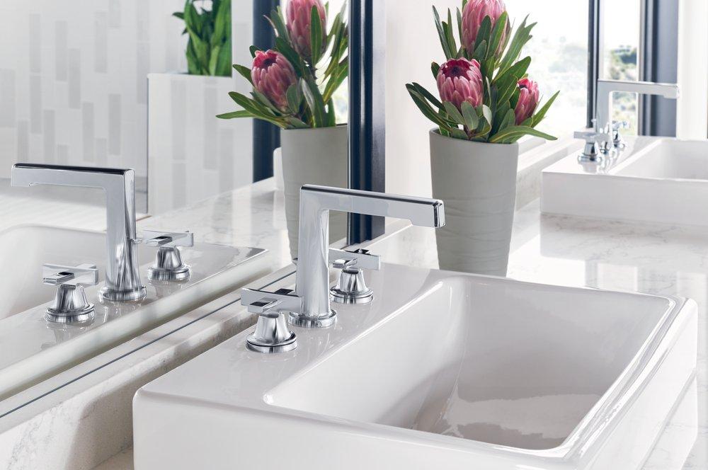 Brizo Chrome 3-3/4 in. Brass Handle Kit 