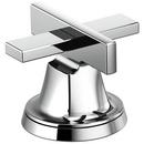 Widespread Low Cross Bathroom Faucet Handle Kit in Chrome