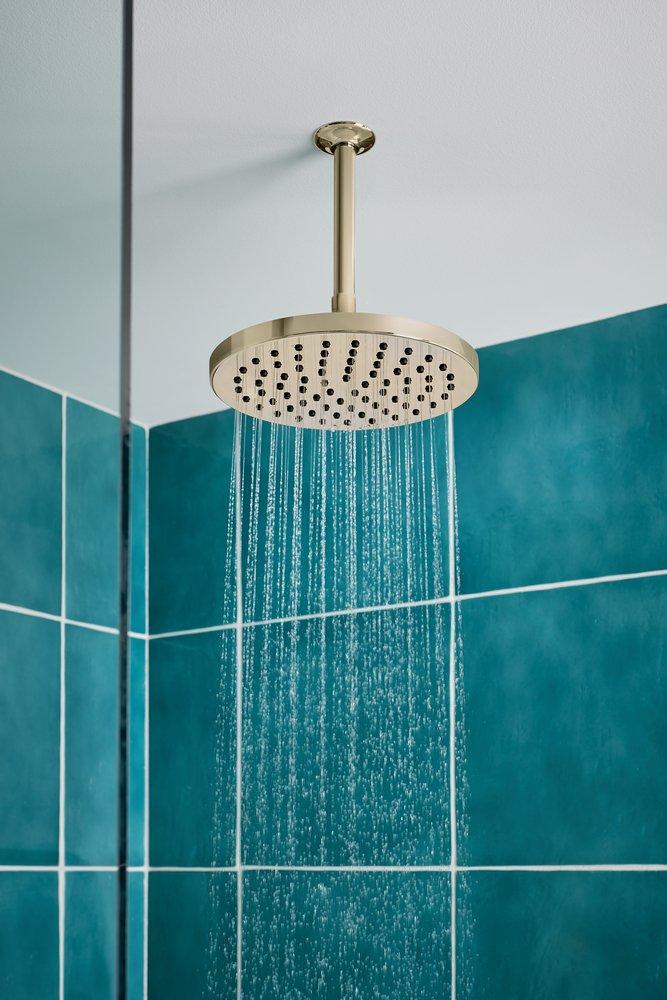 Brizo Polished Nickel Single Function Full Spray Showerhead 