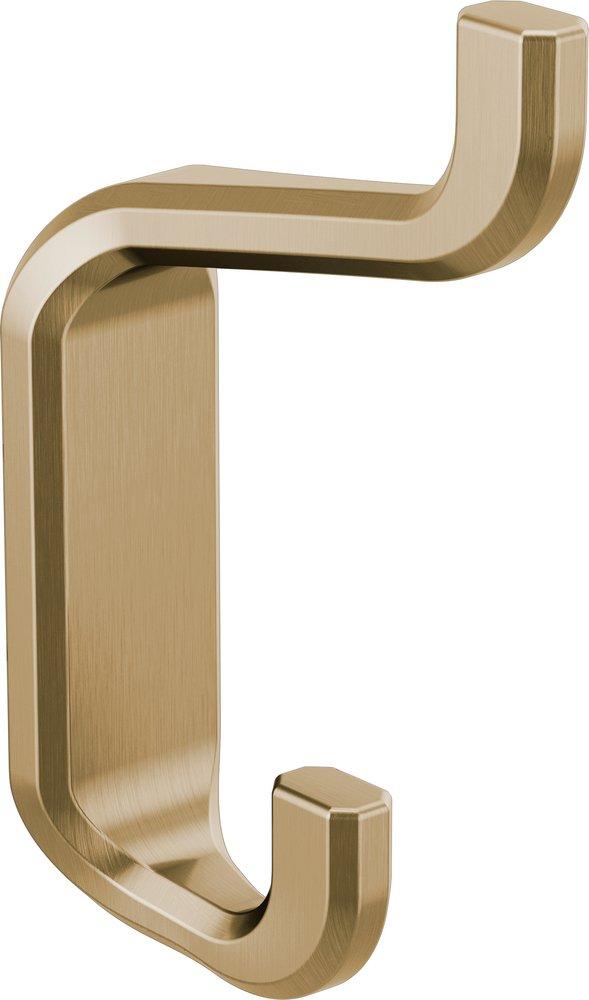 Brizo Luxe Gold 2-Hook Robe Hook 