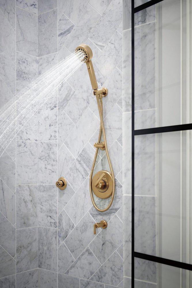 Brizo Luxe Gold Single Handle Bathtub & Shower Faucet (Trim Only) 
