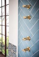 Brizo Luxe Gold Single Handle Bathtub & Shower Faucet (Trim Only) 