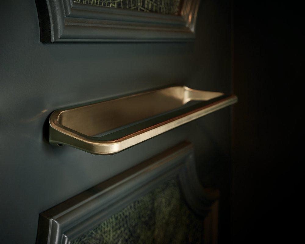 Brizo Luxe Gold 8 in. Towel Bar 