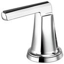 3-3/4 in. Zinc Handle Kit in Polished Chrome with Black Crystal
