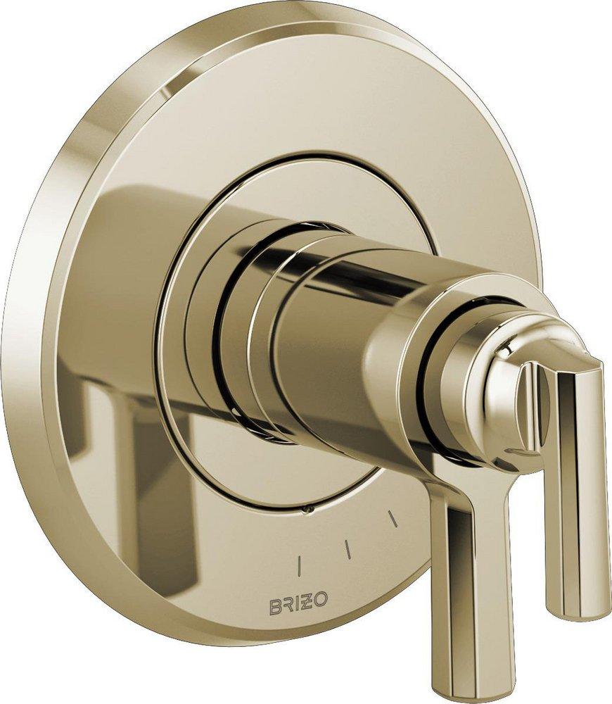 Brizo Polished Nickel Two Handle Bathtub & Shower Faucet (Trim Only) 